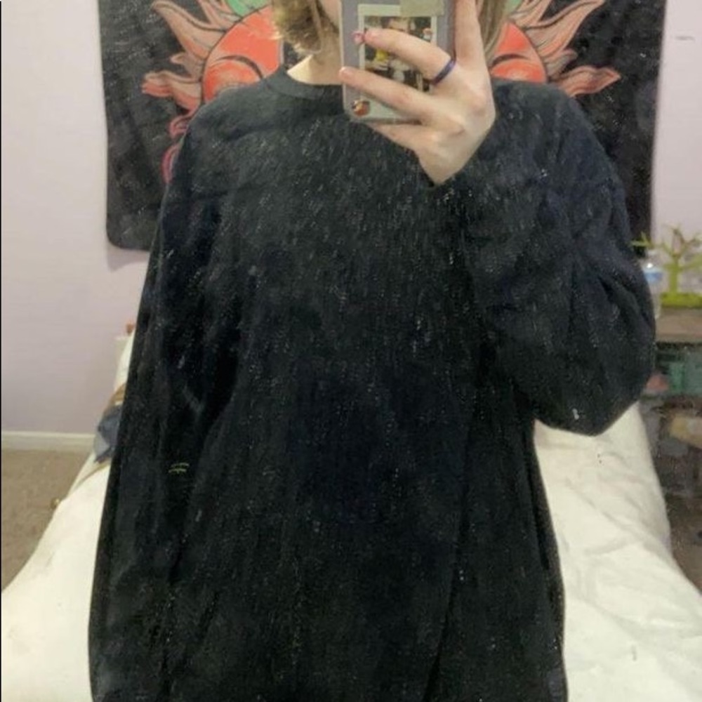 Charcoal gray sweater
